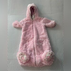 Dream Play Imagine Pink Bunny Sack 
Soft One Piece with Hood Easter

Size 0-6 M
